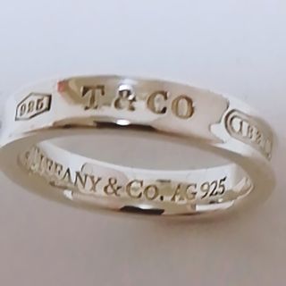 Tiffany & Co. - 極美品 ティファニー 1837 シルバー925 リング Tiffany & Co. - 極美品 ティファニー 1837 シルバー925 リング