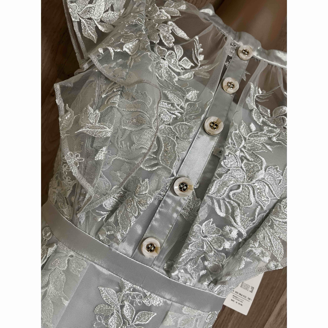 ROBE - DE2641*スパンコール織レースマキシドレスsvLの通販 by ROBE - DE2641*スパンコール織レースマキシドレスsvLの通販 by