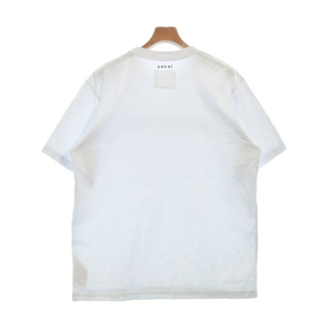 sacai - sacai サカイ Tシャツ・カットソー 5(XL位) 白 【古着 sacai - sacai サカイ Tシャツ・カットソー 5(XL位) 白 【古着