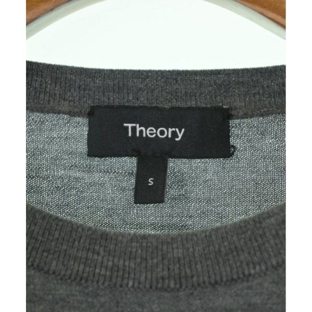 Theory - Theory セオリー ニット・セーター S グレー 【古着 Theory - Theory セオリー ニット・セーター S グレー 【古着