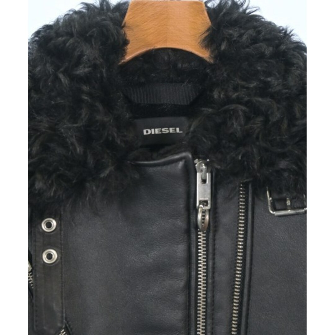 DIESEL - DIESEL ディーゼル ライダース S 黒 【古着】【中古 DIESEL - DIESEL ディーゼル ライダース S 黒 【古着】【中古