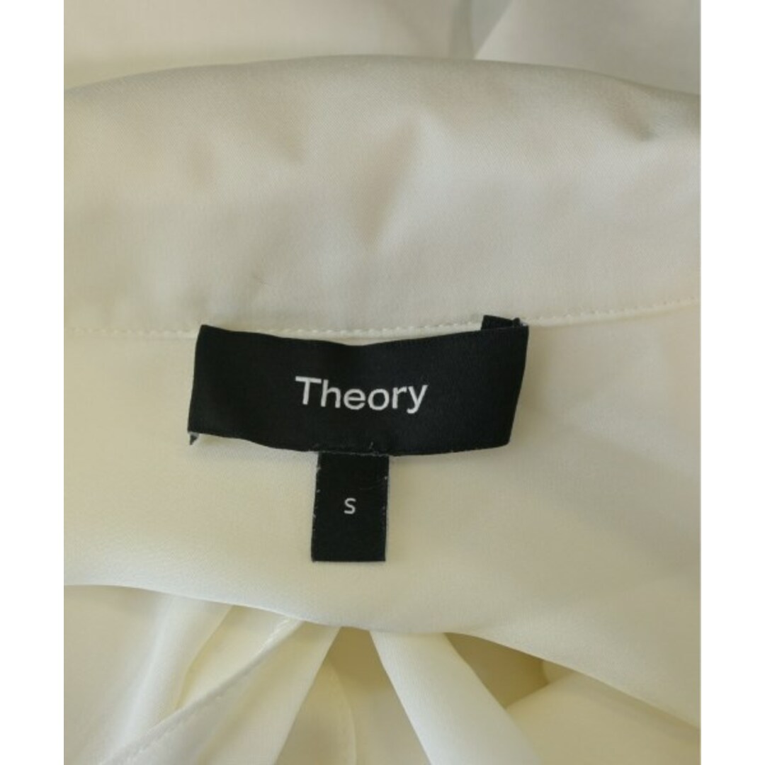 Theory - Theory セオリー ブラウス S アイボリー 【古着 Theory - Theory セオリー ブラウス S アイボリー 【古着