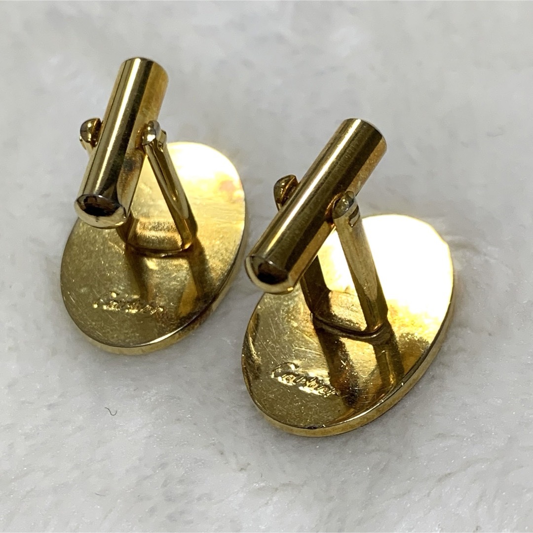 Cartier - 希少 Vintage Cartier カルティエ 2C ロゴ カフス Cartier - 希少 Vintage Cartier カルティエ 2C ロゴ カフス
