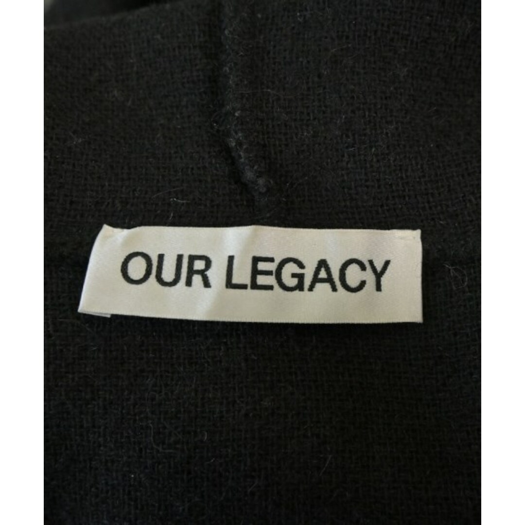 OUR LEGACY アワーレガシー カーディガン 46(M位) 黒 【古着 OUR LEGACY アワーレガシー カーディガン 46(M位) 黒 【古着