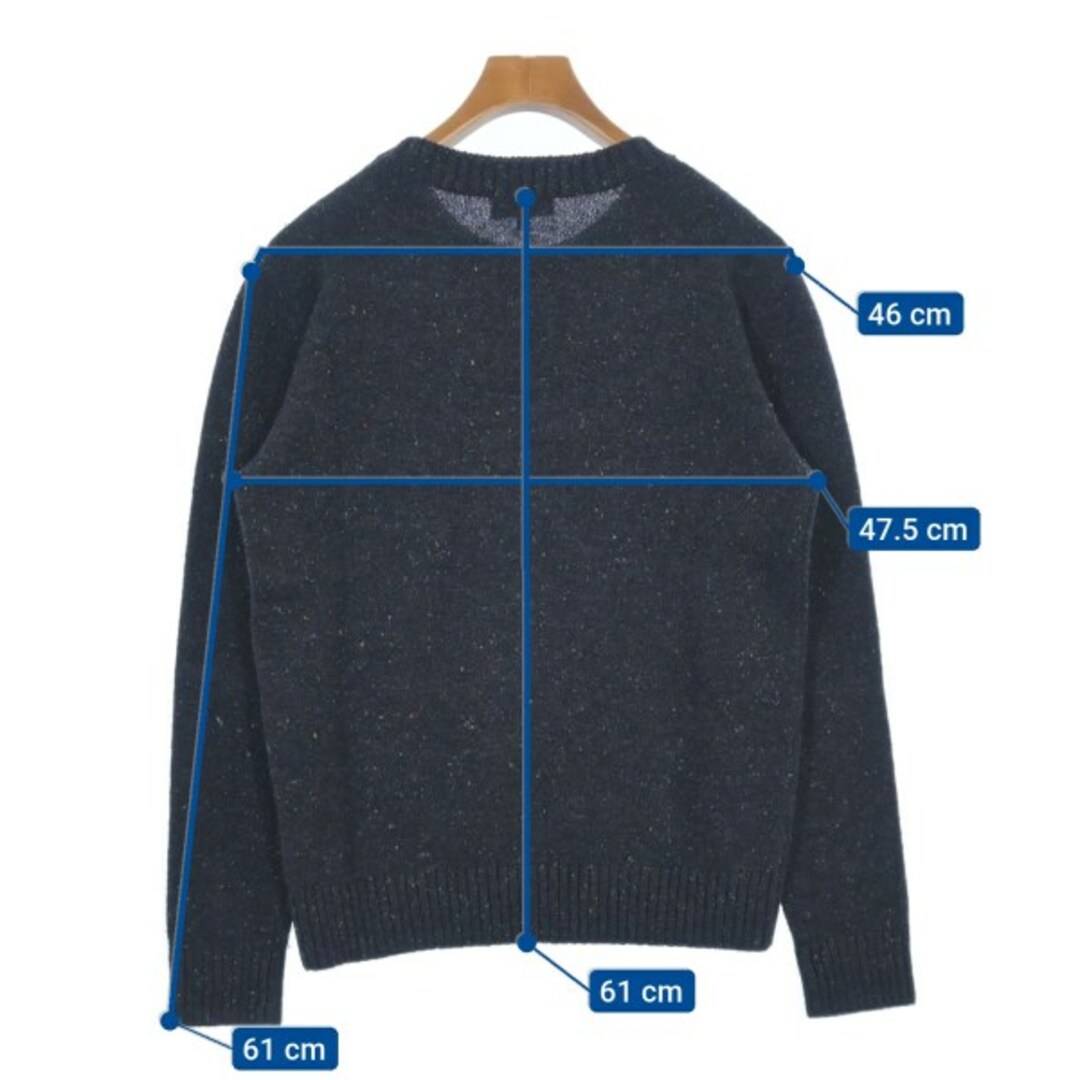A.P.C. アーペーセー ニット・セーター XS 0400725J0067 A.P.C. アーペーセー ニット・セーター XS 紺系(ミックス