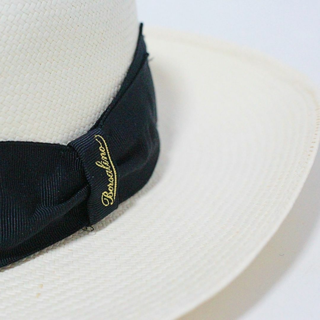 Borsalino - 新品 ボルサリーノ 60500円 ワイドブリム パナマ Borsalino - 新品 ボルサリーノ 60500円 ワイドブリム パナマ