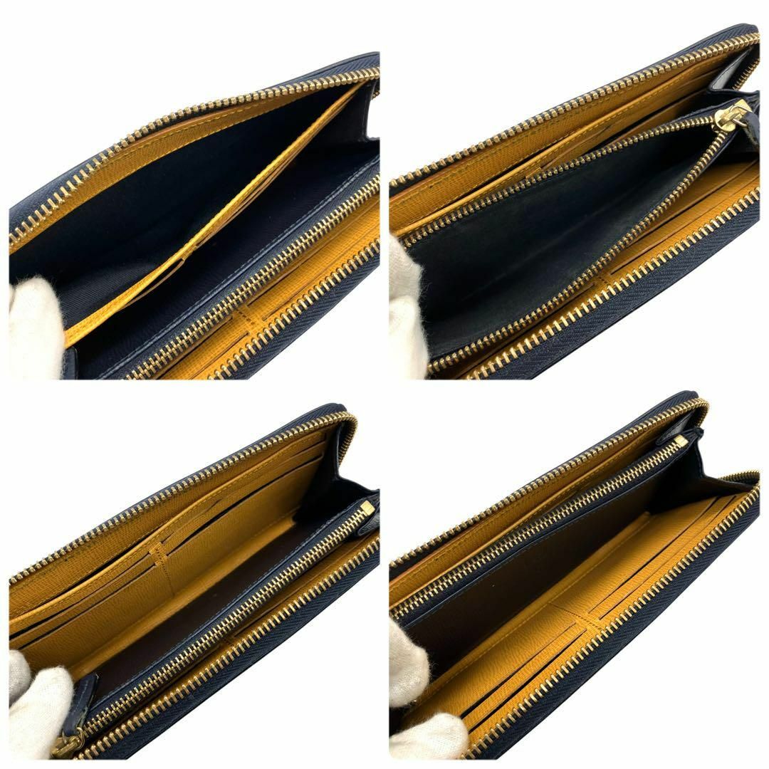 Dunhill - 良品 1900 dunhill 長財布 ラウンドファスナー レザー Dunhill - 良品 1900 dunhill 長財布 ラウンドファスナー レザー