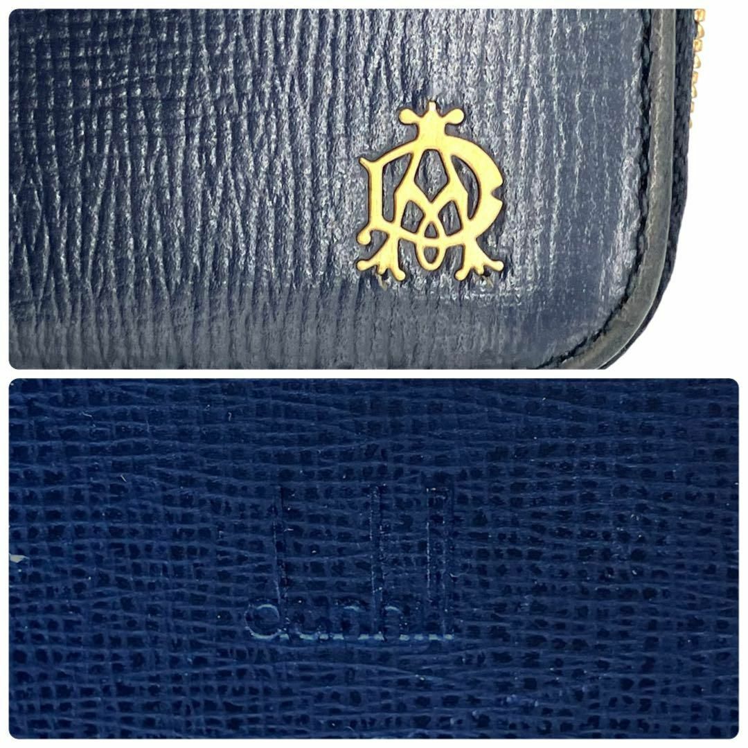 Dunhill - 良品 1900 dunhill 長財布 ラウンドファスナー レザー Dunhill - 良品 1900 dunhill 長財布 ラウンドファスナー レザー