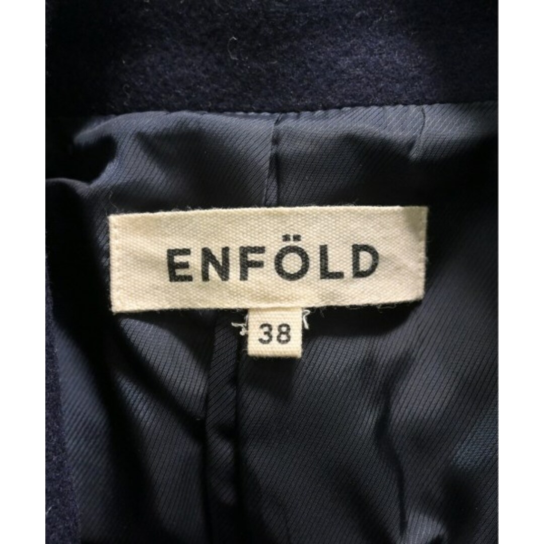ENFOLD - ENFOLD エンフォルド チェスターコート 38(M位) 紺 ENFOLD - ENFOLD エンフォルド チェスターコート 38(M位) 紺