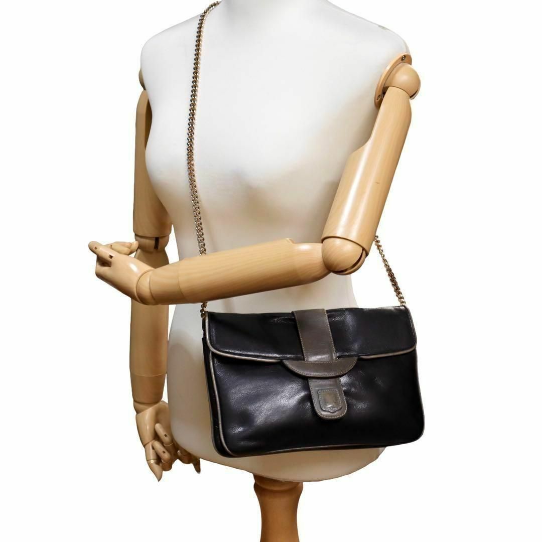 CELINE - CELINE フラップ チェーンショルダー レディース CELINE - CELINE フラップ チェーンショルダー レディース