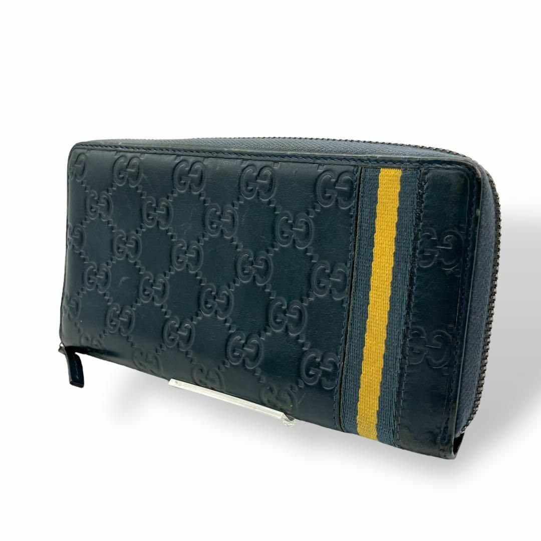 GUCCI - 良品 1885 GUCCI 長財布 シマ シェリーライン GG柄 GUCCI - 良品 1885 GUCCI 長財布 シマ シェリーライン GG柄