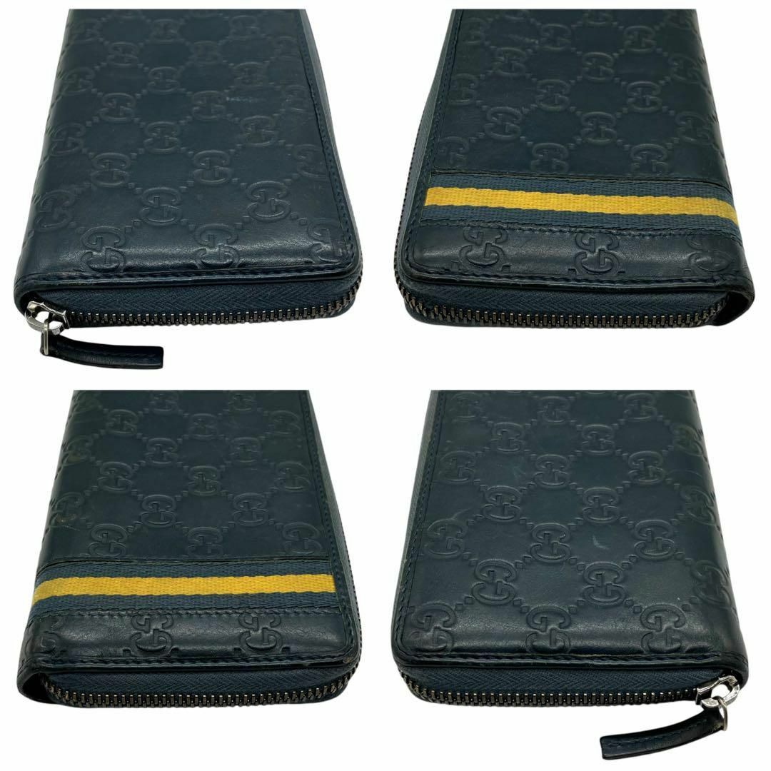 GUCCI - 良品 1885 GUCCI 長財布 シマ シェリーライン GG柄 GUCCI - 良品 1885 GUCCI 長財布 シマ シェリーライン GG柄