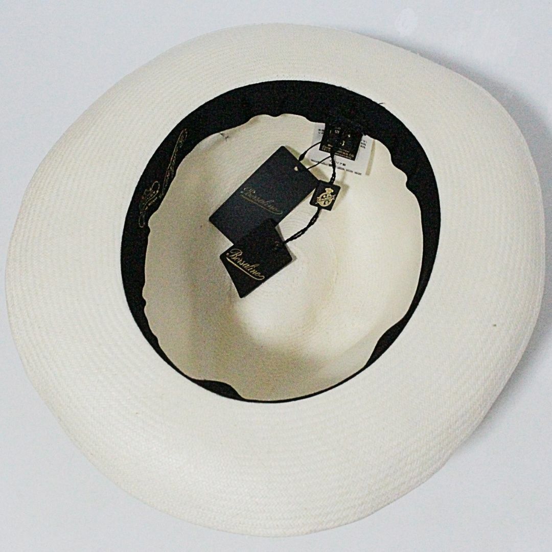 Borsalino - 新品 ボルサリーノ 60500円 ワイドブリム パナマ Borsalino - 新品 ボルサリーノ 60500円 ワイドブリム パナマ