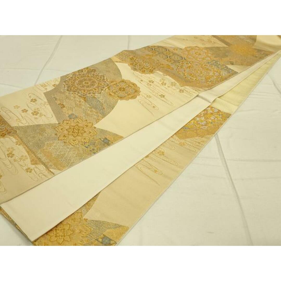 平和屋着物◎六通柄袋帯 正倉院花文 金銀糸 正絹 逸品 平和屋着物◎六通柄袋帯 正倉院花文 金銀糸 正絹 逸品