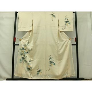 平和屋着物■訪問着　葡萄　金彩　正絹　逸品　AAAS0011jh(着物)