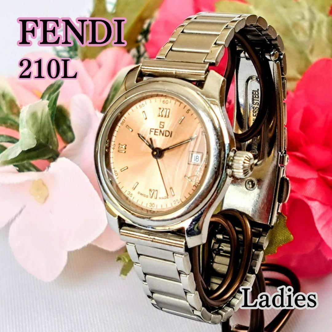 FENDI - 美品&希少 FENDIフェンディ レディース腕時計210L FENDI - 美品&希少 FENDIフェンディ レディース腕時計210L