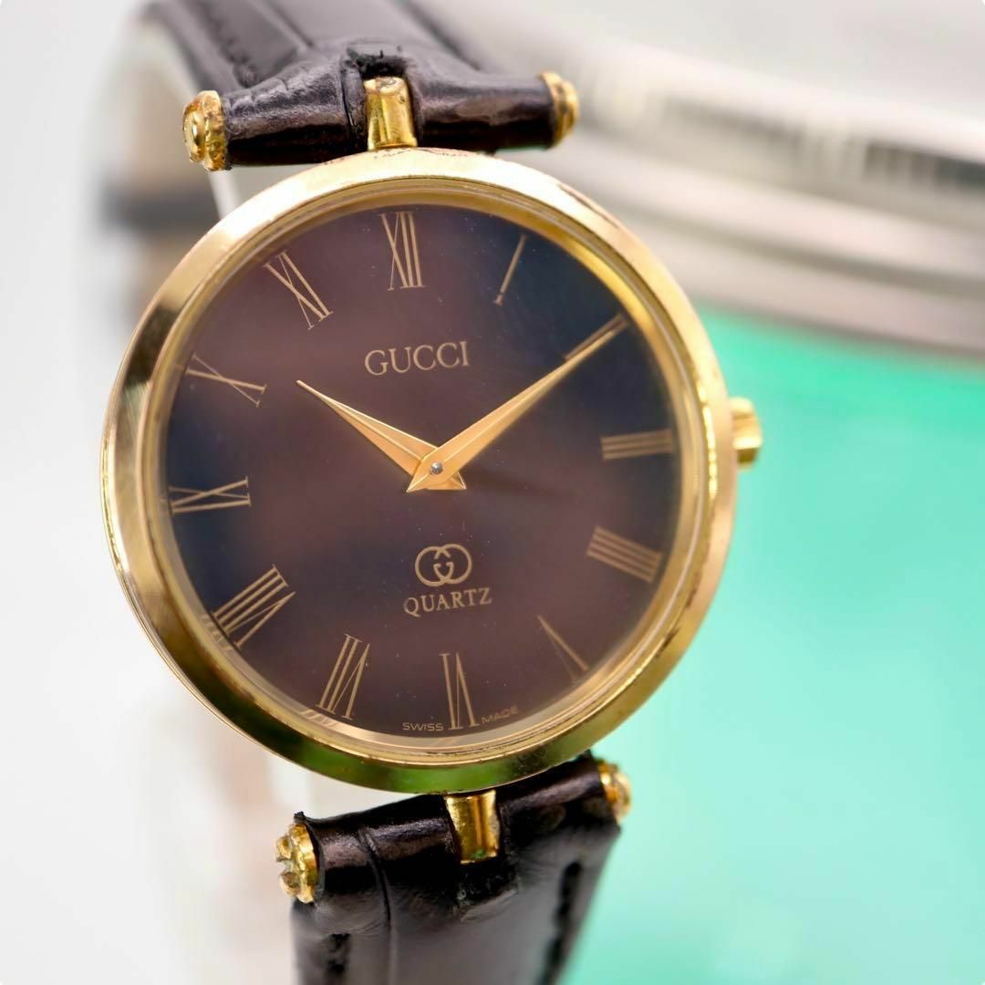GUCCI - GUCCI サイドライン ラウンド ローマン レディース GUCCI - GUCCI サイドライン ラウンド ローマン レディース