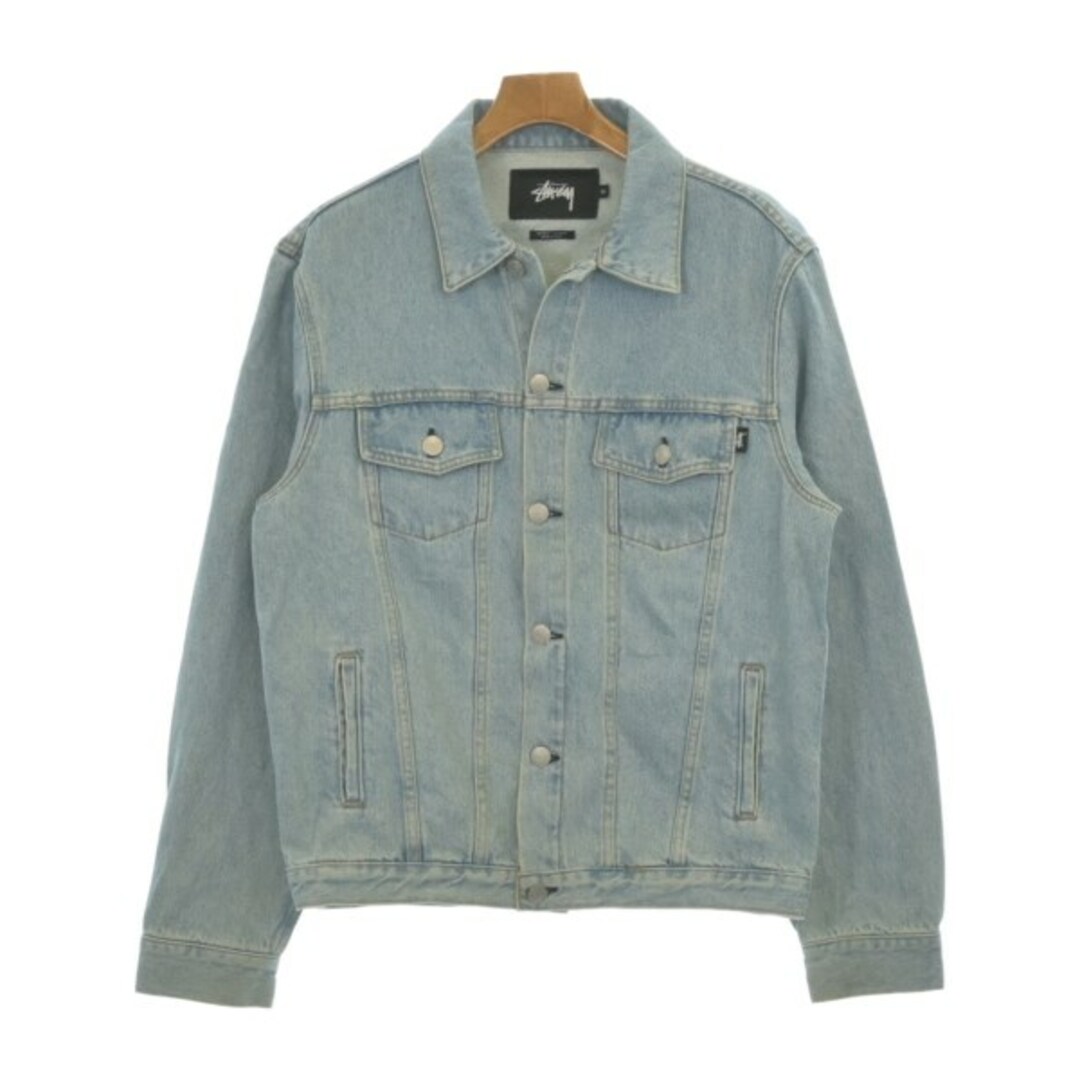 STUSSY - STUSSY ステューシー デニムジャケット M 青(デニム STUSSY - STUSSY ステューシー デニムジャケット M 青(デニム