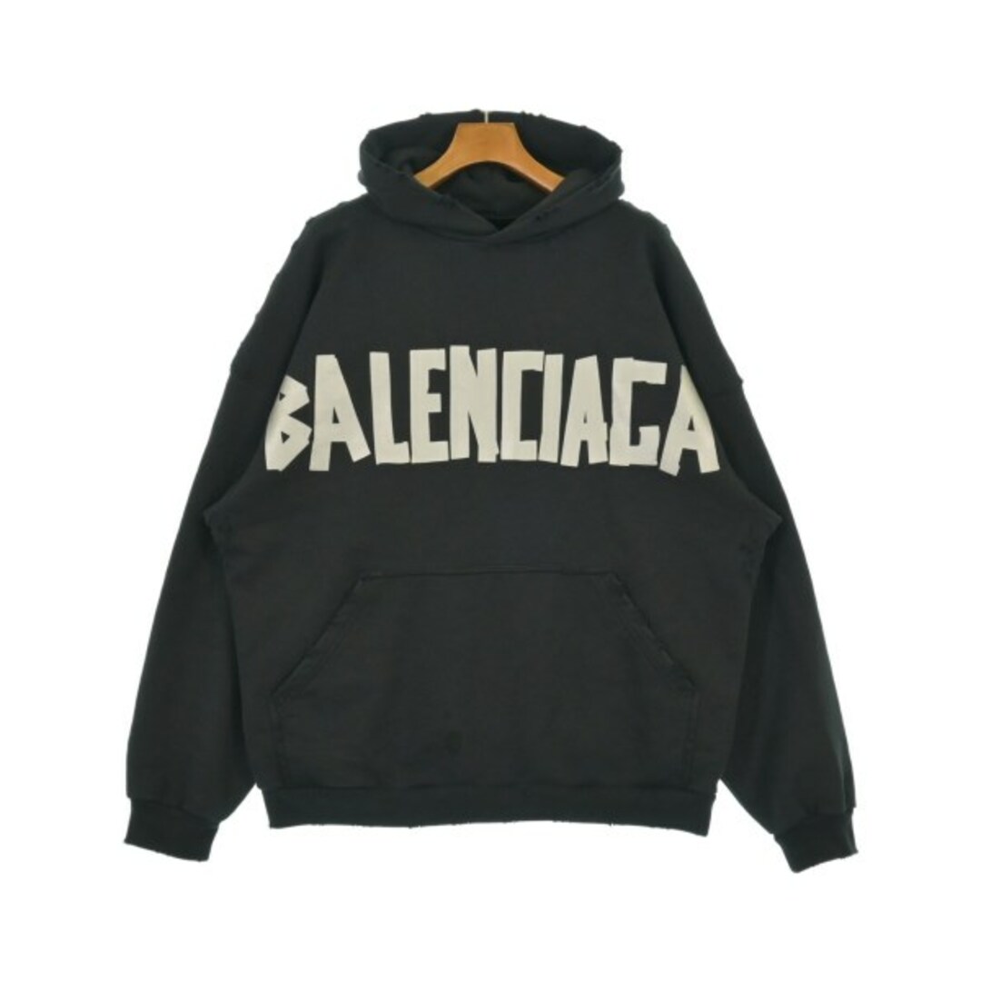 BALENCIAGA - BALENCIAGA バレンシアガ パーカー L 黒 【古着 BALENCIAGA - BALENCIAGA バレンシアガ パーカー L 黒 【古着
