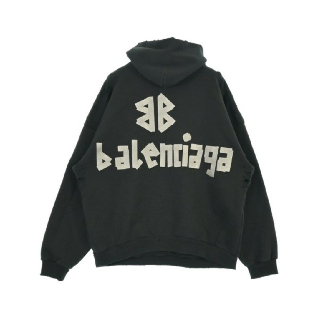 BALENCIAGA - BALENCIAGA バレンシアガ パーカー L 黒 【古着 BALENCIAGA - BALENCIAGA バレンシアガ パーカー L 黒 【古着