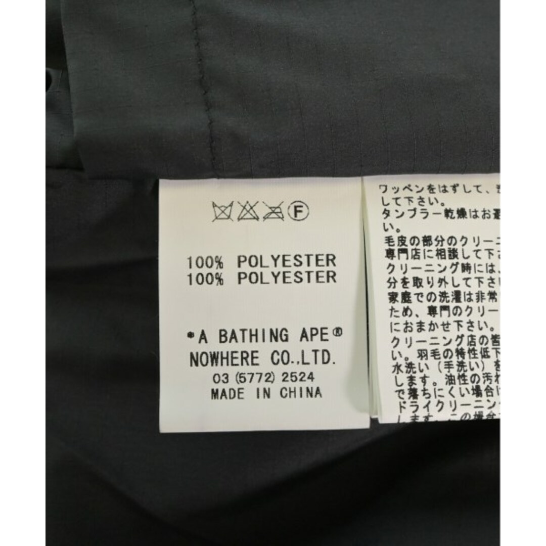 A BATHING APE - A BATHING APE ダウンジャケット/ダウンベスト A BATHING APE - A BATHING APE ダウンジャケット/ダウンベスト