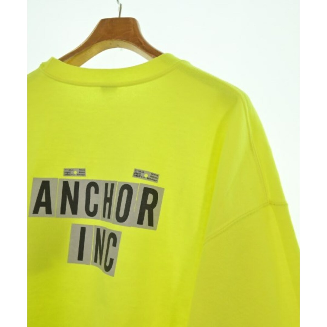 MERCEDES ANCHOR INC. スウェット 2XL 蛍光イエロー 【古着 MERCEDES ANCHOR INC. スウェット 2XL 蛍光イエロー 【古着