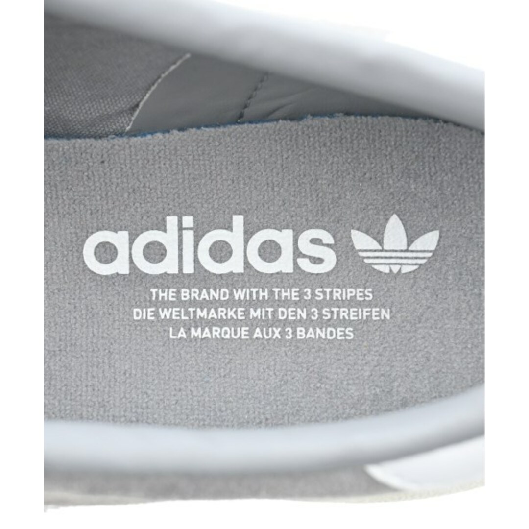 adidas - adidas アディダス スニーカー 22.5cm グレーx白 adidas - adidas アディダス スニーカー 22.5cm グレーx白