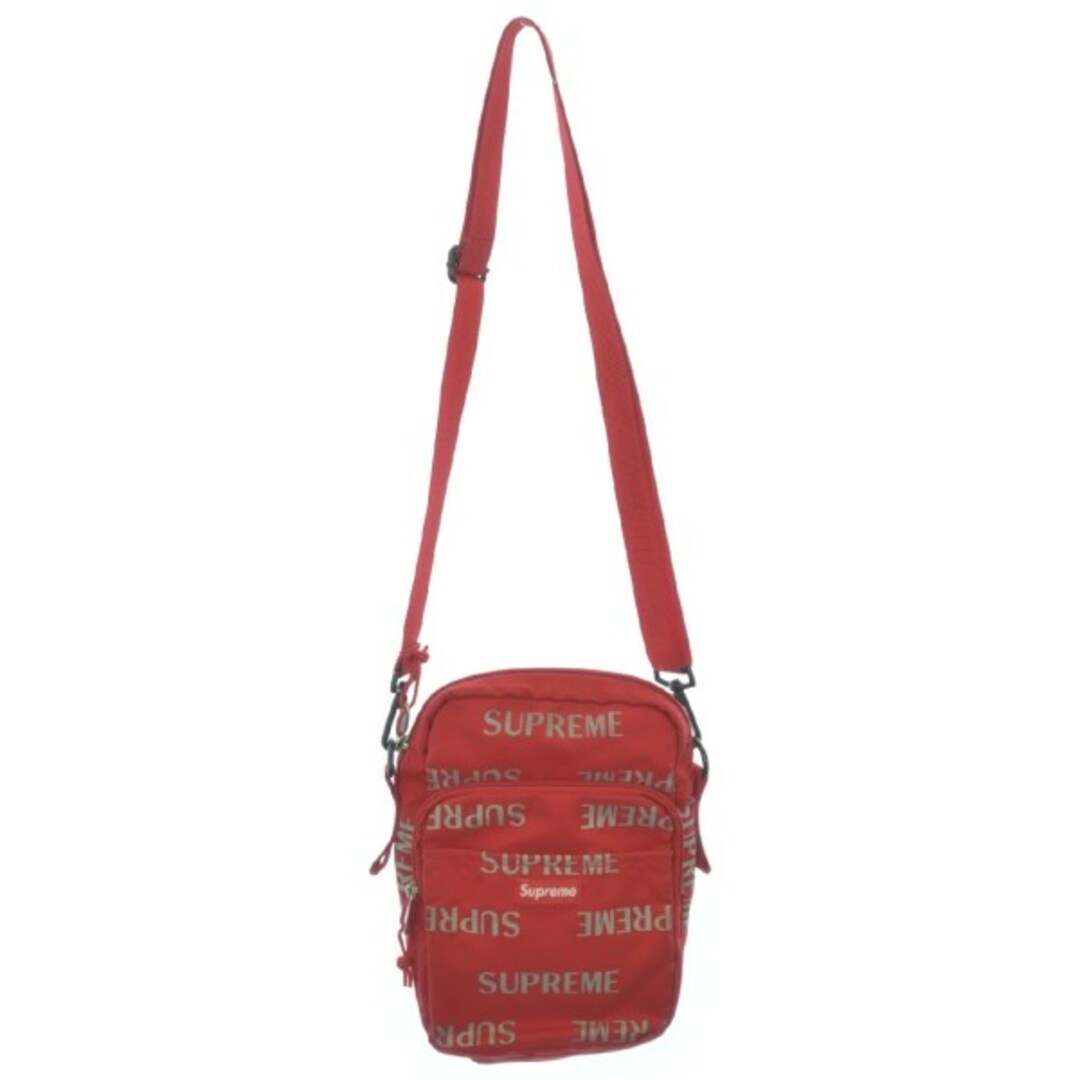Supreme - Supreme シュプリーム ショルダーバッグ - 赤xグレー Supreme - Supreme シュプリーム ショルダーバッグ - 赤xグレー