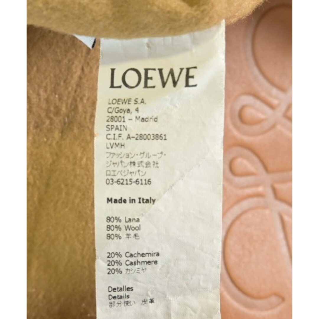 LOEWE - LOEWE ロエベ コート(その他) XS ベージュ 【古着 LOEWE - LOEWE ロエベ コート(その他) XS ベージュ 【古着