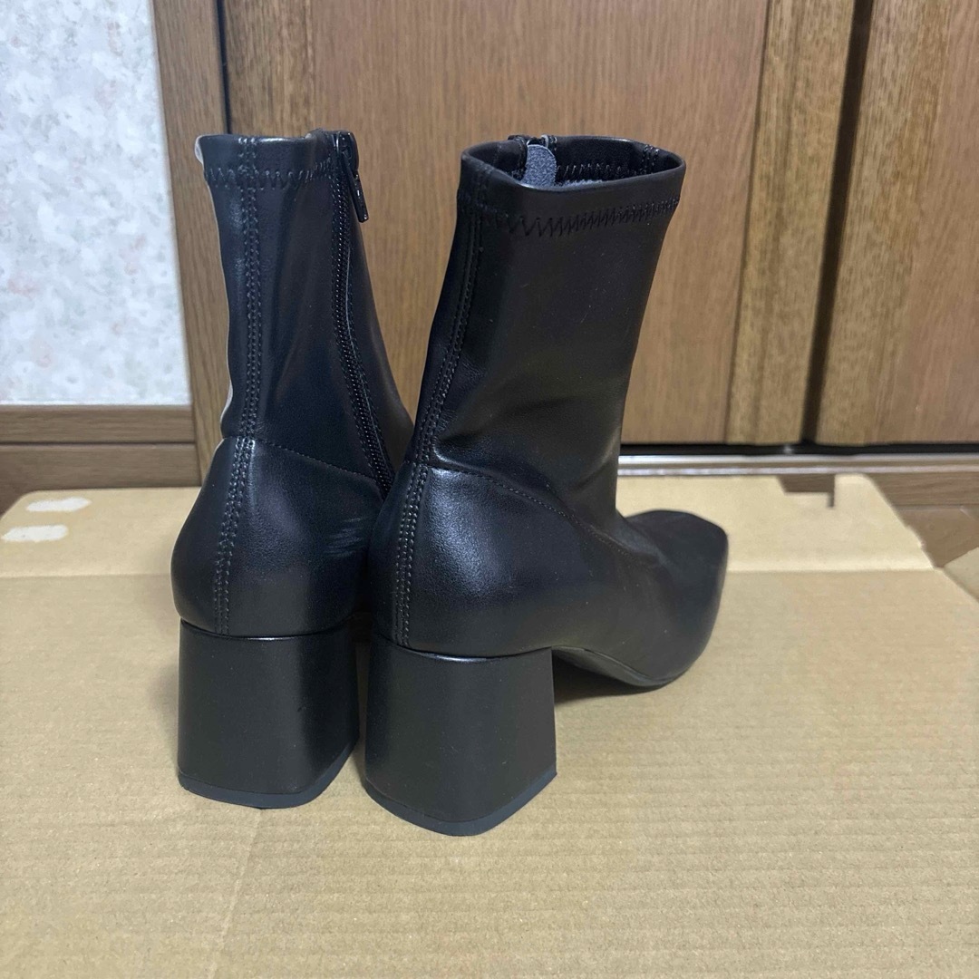 GU - 【近日処分品】 GU ブラック 黒 ブーツ ストレッチ GU - 【近日処分品】 GU ブラック 黒 ブーツ ストレッチ