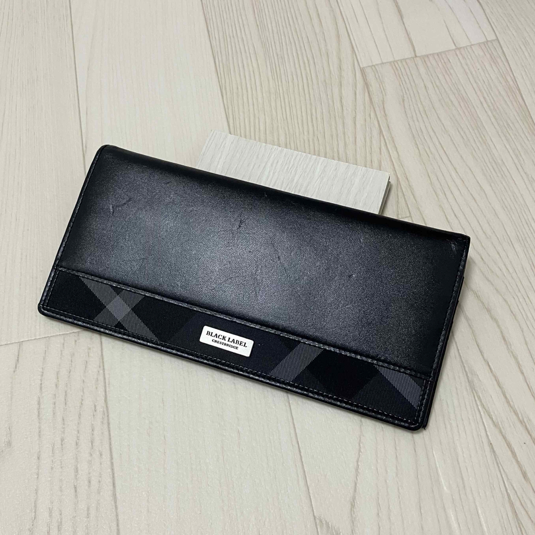 BURBERRY BLACK LABEL - ブラックレーベル クレストブリッジ 長 BURBERRY BLACK LABEL - ブラックレーベル クレストブリッジ 長