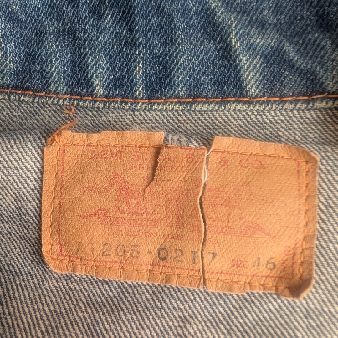 Levi's - 1960s LEVI'S 71205 BIG-E Denim Jacketの通販 by Levi's - 1960s LEVI'S 71205 BIG-E Denim Jacketの通販 by