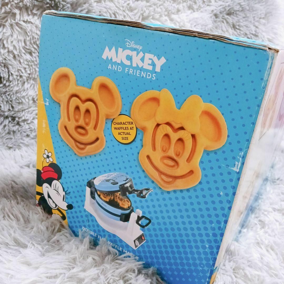 ❤レア✨海外❤ディズニー ミッキー&ミニーワッフルメーカー 6枚 ❤レア✨海外❤ディズニー ミッキー&ミニーワッフルメーカー 6枚