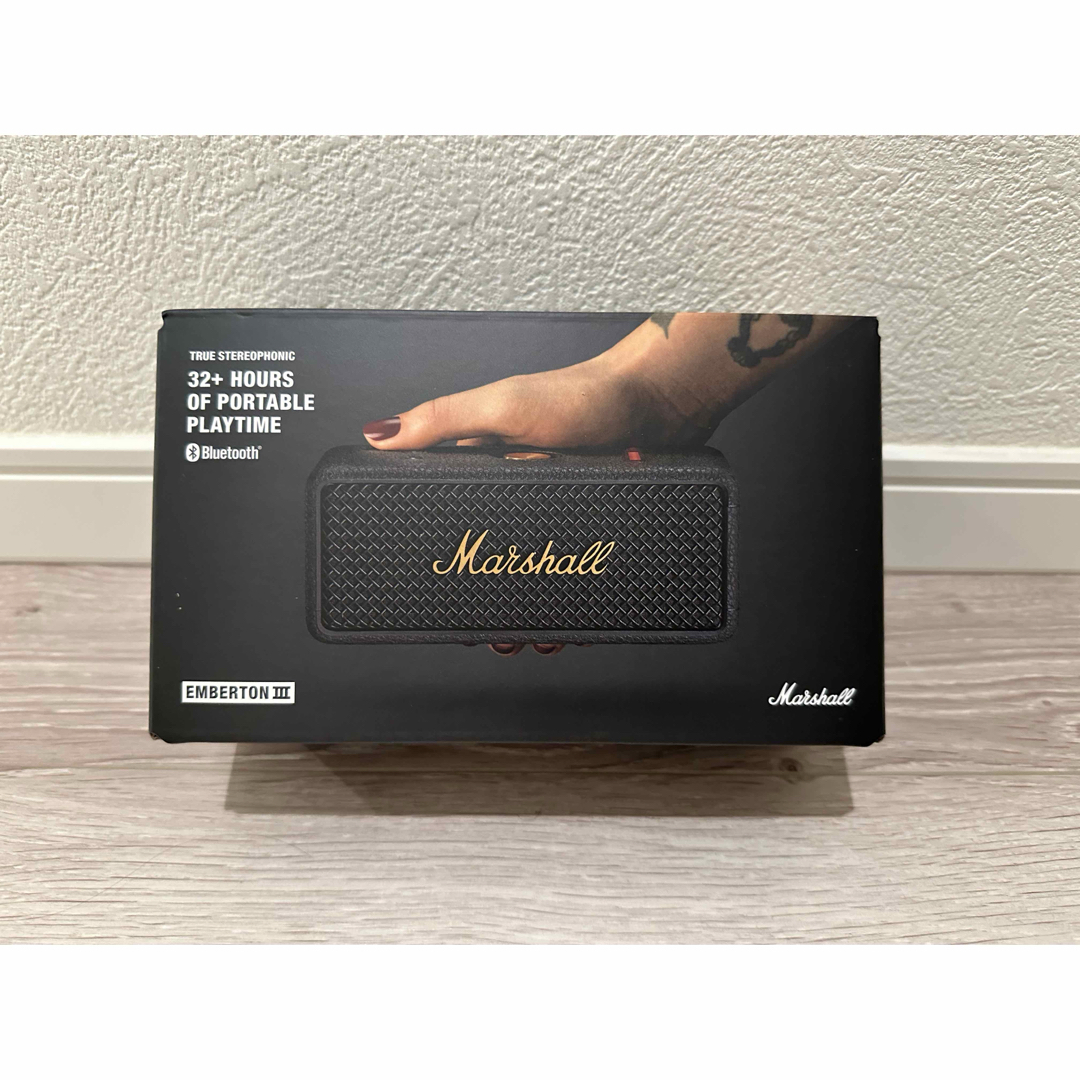 Marshall - Marshall Emberton III ワイヤレススピーカー 新品未 Marshall - Marshall Emberton III ワイヤレススピーカー 新品未