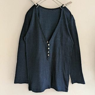45rpm - 45R/45rpm 裏毛の908クルー(インディゴ 重) 定価37400 45rpm - 45R/45rpm 裏毛の908クルー(インディゴ 重) 定価37400