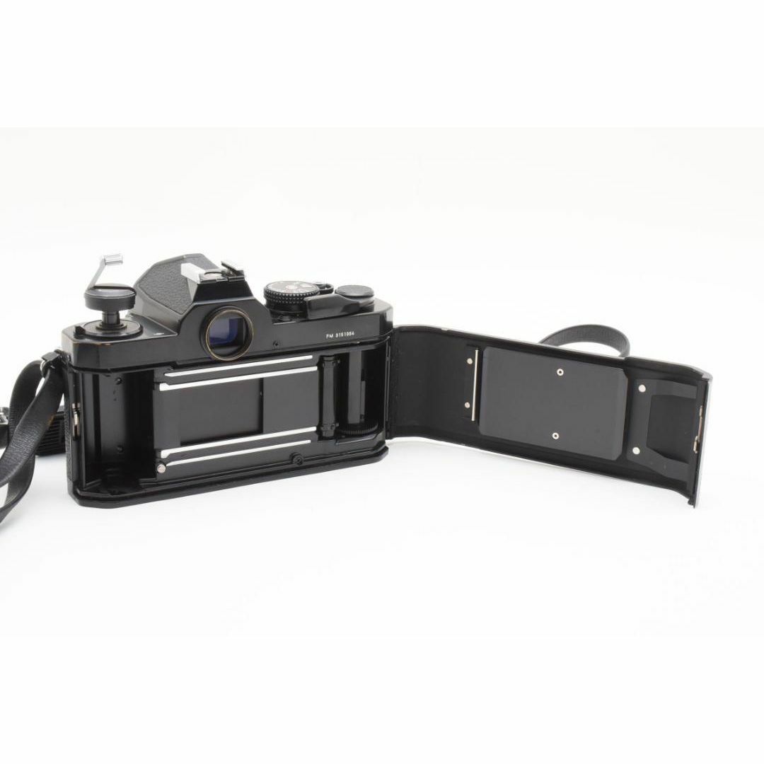 Nikon - 美品 NIKON FM ブラック フィルムカメラ モルト新品交換 Nikon - 美品 NIKON FM ブラック フィルムカメラ モルト新品交換