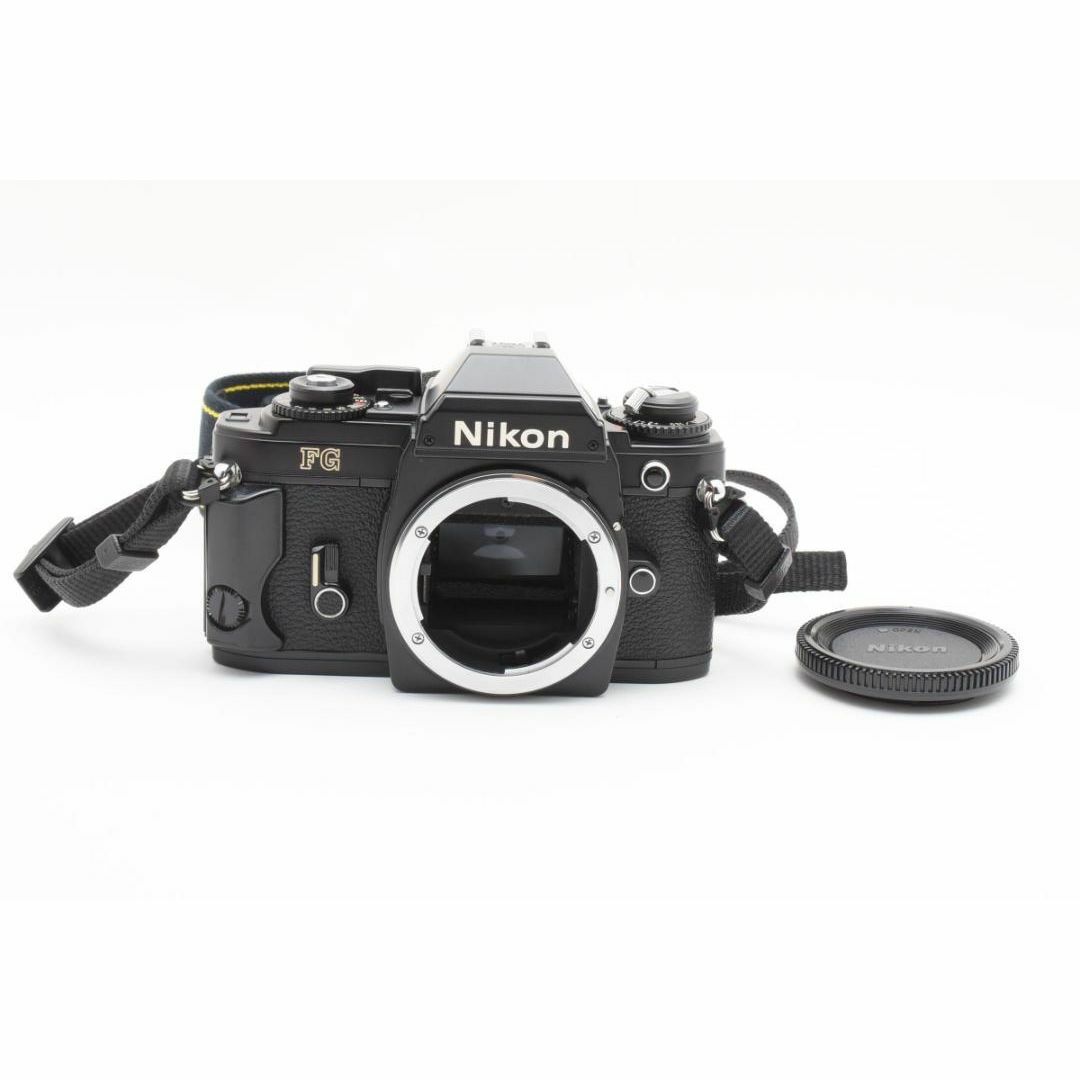 Nikon - 超美品 NIKON FG ブラック フィルムカメラ モルト新品 Nikon - 超美品 NIKON FG ブラック フィルムカメラ モルト新品