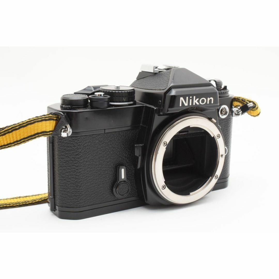Nikon - 美品 NIKON FE ブラック フィルムカメラ モルト新品交換 Nikon - 美品 NIKON FE ブラック フィルムカメラ モルト新品交換