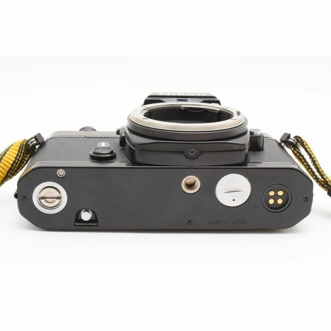 Nikon - 美品 NIKON FE ブラック フィルムカメラ モルト新品交換 Nikon - 美品 NIKON FE ブラック フィルムカメラ モルト新品交換