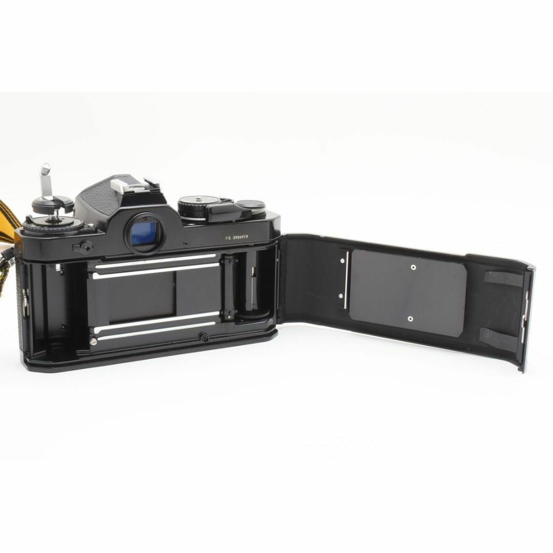 Nikon - 美品 NIKON FE ブラック フィルムカメラ モルト新品交換 Nikon - 美品 NIKON FE ブラック フィルムカメラ モルト新品交換