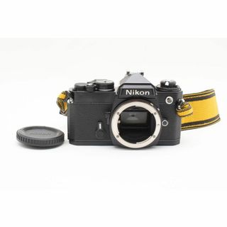 Nikon - 美品 NIKON FE ブラック フィルムカメラ モルト新品交換 Nikon - 美品 NIKON FE ブラック フィルムカメラ モルト新品交換