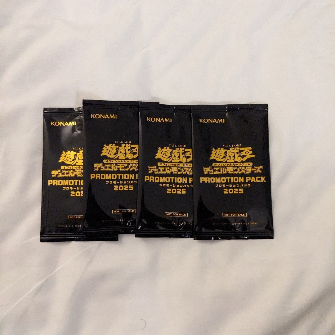 遊戯王(ユウギオウ)のPROMOTION PACK 2025 4パック 遊戯王 エンタメ/ホビーのトレーディングカード(Box/デッキ/パック)の商品写真