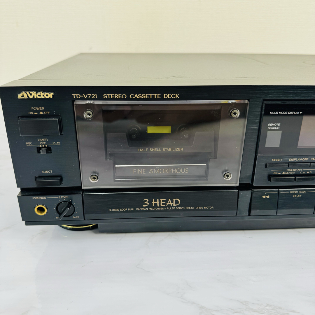 Victor - Victor ビクター TD-V721 3ヘッド ステレオカセット Victor - Victor ビクター TD-V721 3ヘッド ステレオカセット