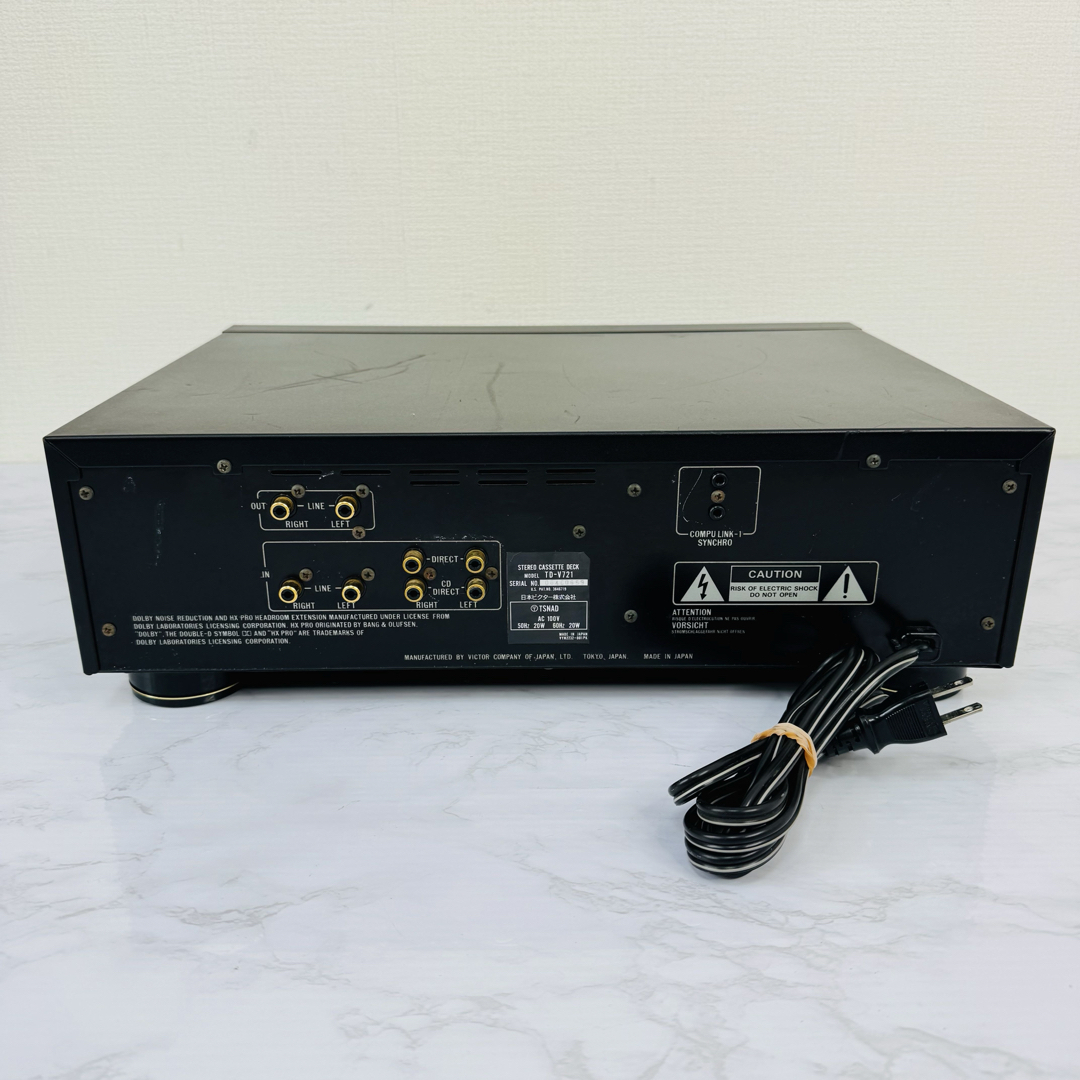Victor - Victor ビクター TD-V721 3ヘッド ステレオカセット Victor - Victor ビクター TD-V721 3ヘッド ステレオカセット
