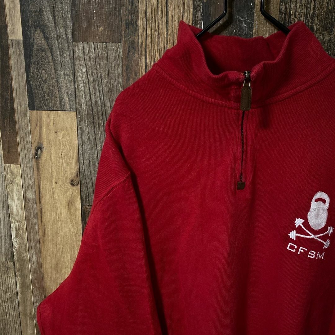 Ralph Lauren - ハーフジップ ラルフローレン レッド メンズ 2XL Ralph Lauren - ハーフジップ ラルフローレン レッド メンズ 2XL