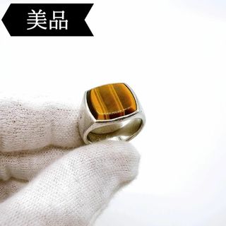TOM WOOD - ◇トムウッド◇リング/925/タイガーアイ/14.9g TOM WOOD - ◇トムウッド◇リング/925/タイガーアイ/14.9g