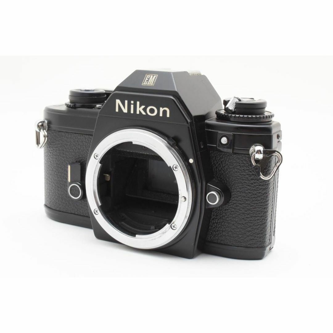 Nikon - 美品 NIKON ニコン EM フィルムカメラ モルト新品交換済 Nikon - 美品 NIKON ニコン EM フィルムカメラ モルト新品交換済