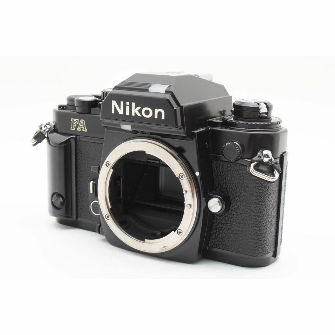 Nikon - 超美品 NIKON ニコン FA ブラック モルト新品交換済 Nikon - 超美品 NIKON ニコン FA ブラック モルト新品交換済