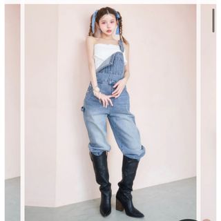 Darich - 新品タグ付き ダーリッチ スウェットワイドサロペット Darich - 新品タグ付き ダーリッチ スウェットワイドサロペット
