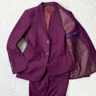 VINTAGE - 極美品 極希少 紫 スリーピース スーツ セットアップ VINTAGE - 極美品 極希少 紫 スリーピース スーツ セットアップ